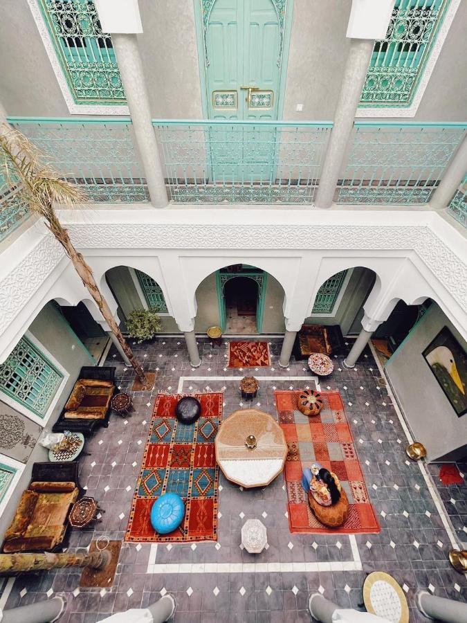 Riad Deux Palmiers Marrakesch Exterior foto